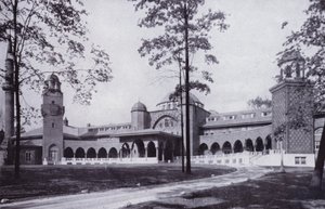 Chicago: Medinah Country Club (zdjęcie czarno-białe) autorstwa American Photographer (after)