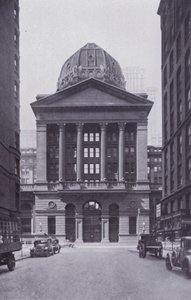 Chicago: Budynek Federalny, skrzydło wschodnie (zdjęcie czarno-białe) autorstwa American Photographer (after)
