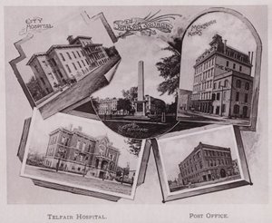 Szpital Miejski; Plac Johnsona; Pomnik Greene