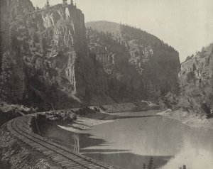 Echo Cliffs, Kanion rzeki Grand, Kolorado (zdjęcie czarno-białe) autorstwa American Photographer (after)