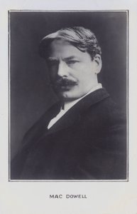 Edward MacDowell, amerykański kompozytor (zdjęcie czarno-białe) autorstwa American Photographer (after)