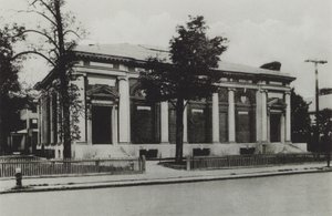 Harvard University: Nowa sala wykładowa (zdjęcie czarno-białe) autorstwa American Photographer (after)