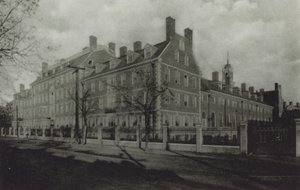 Uniwersytet Harvarda: Smith Halls (zdjęcie czarno-białe) autorstwa American Photographer (after)