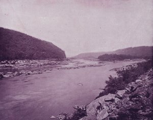 Mała szyja rzeki Susquehanna, Pensylwania (zdjęcie czarno-białe) autorstwa American Photographer (after)