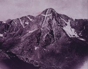 Góra Świętego Krzyża, Kolorado (zdjęcie czarno-białe) autorstwa American Photographer (after)