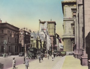 Nowy Jork: rezydencje Vanderbilta; Kościół św. Tomasza; Piąta Aleja (zdjęcie) autorstwa American Photographer (after)