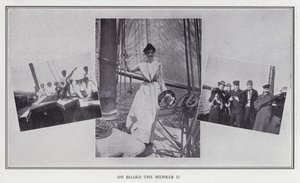 Na pokładzie Mehrera II (zdjęcie czarno-białe) autorstwa American Photographer (after)