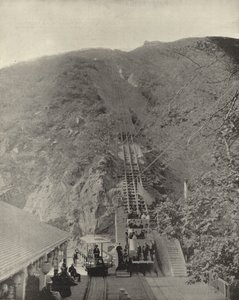 Pasadena Mountain Railway, Kalifornia (zdjęcie czarno-białe) autorstwa American Photographer (after)