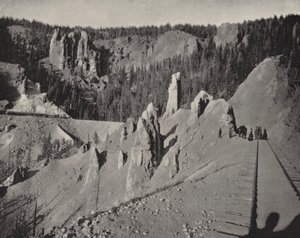 Phantom Curve, Kolorado (zdjęcie czarno-białe) autorstwa American Photographer (after)