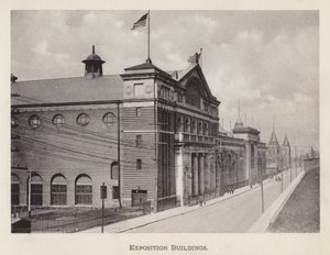Pittsburgh: Budynki ekspozycyjne (zdjęcie czarno-białe) autorstwa American Photographer (after)
