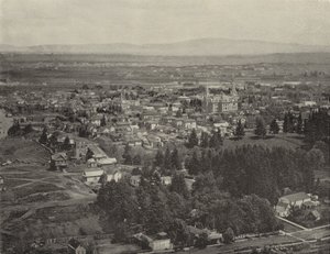 Portland, Oregon (czarno-białe zdjęcie) autorstwa American Photographer (after)