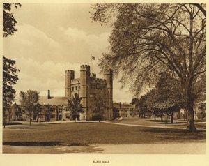 Uniwersytet Princeton: Blair Hall (zdjęcie czarno-białe) autorstwa American Photographer (after)