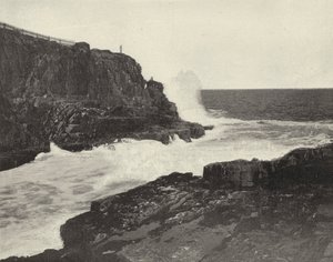 Sea Wall, Bald Head Cliff, Maine (zdjęcie czarno-białe) autorstwa American Photographer (after)