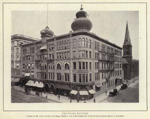Springfield, Massachusetts: The Fuller Building (zdjęcie czarno-białe) autorstwa American Photographer (after)