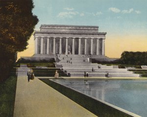 Waszyngton: Pomnik Lincolna (zdjęcie) autorstwa American Photographer (after)