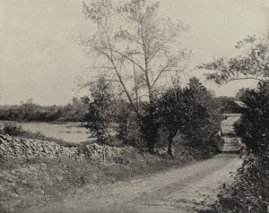 Windham Frog Pond, Windham, Connecticut (zdjęcie czarno-białe) autorstwa American Photographer (after)