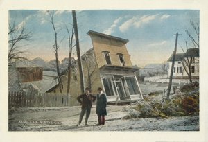 Amerykańskie górnictwo węglowe: Wynik jaskini kopalnianej (zdjęcie kolorowe) autorstwa American Photographer