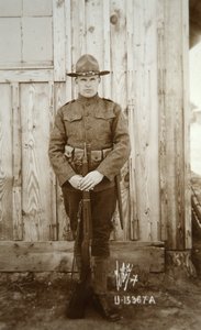 Amerykański piechota z I wojny światowej autorstwa American Photographer