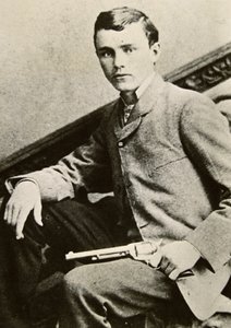 Bob Ford (1861-1892) (zdjęcie czarno-białe) autorstwa American Photographer