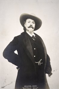 Pocztówka Buffalo Bill (1846-1917) autorstwa American Photographer