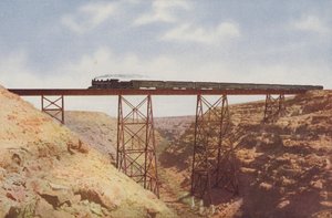 Canyon Diablo, Arizona (zdjęcie kolorowe) autorstwa American Photographer
