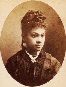Carte de visite młodej Afroamerykanki, ok. 1870 r.