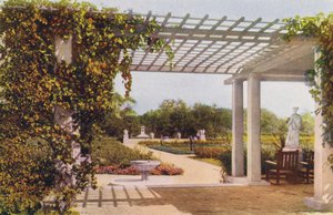 Chicago: Sunken Garden, Humboldt Park (zdjęcie kolorowe) autorstwa American Photographer