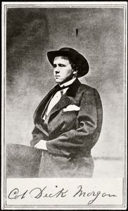 Pułkownik Dick Morgan (zdjęcie czarno-białe) autorstwa American Photographer