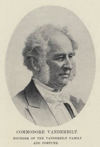 Komandor Vanderbilt (zdjęcie czarno-białe) autorstwa American Photographer