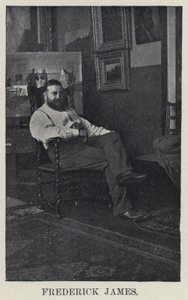 Frederick James (zdjęcie czarno-białe)