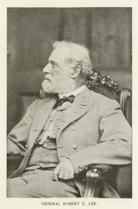 Generał Robert E Lee (zdjęcie czarno-białe) autorstwa American Photographer