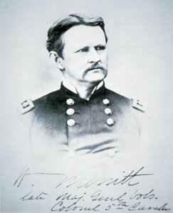 Generał Wesley Merritt (1834-1910) (zdjęcie czarno-białe) autorstwa American Photographer