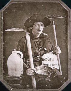 Poszukiwacz gorączki złota autorstwa American Photographer