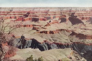 Wielki Kanion, Arizona, naprzeciwko Yavapai Point (kolorowe zdjęcie) autorstwa American Photographer