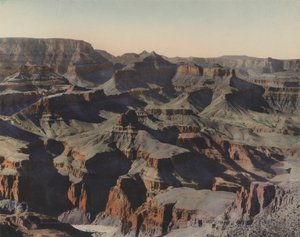 Wielki Kanion w Arizonie: Grand View (kolorowe zdjęcie) autorstwa American Photographer