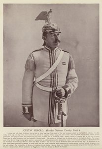 Gustav Herold, dowódca niemieckiej orkiestry kawalerii