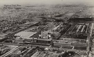 Zakład Highland Park, Ford Motor Company, Detroit, Michigan autorstwa American Photographer