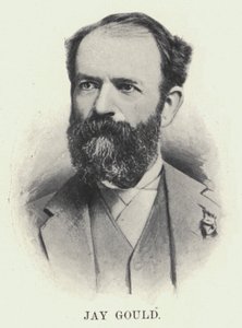 Jay Gould (zdjęcie czarno-białe) autorstwa American Photographer