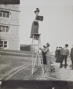 Jessie Tarbox Beals (1871-1942) na Wystawie Zakupów w Luizjanie, 1904 autorstwa American Photographer