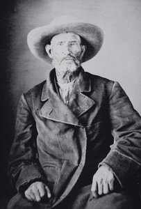 Jim Bridger (1804-81) (zdjęcie czarno-białe) autorstwa American Photographer