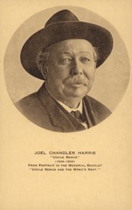 Joel Chandler Harris (1848-1908), amerykański dziennikarz, pisarz i folklorysta (zdjęcie czarno-białe) autorstwa American Photographer