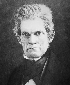 John C. Calhoun (1782-1850) (zdjęcie czarno-białe) autorstwa American Photographer