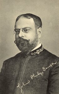 John Philip Sousa (zdjęcie czarno-białe) autorstwa American Photographer