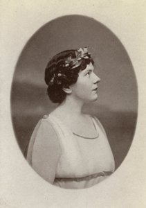 Louise Homer jako Orfeusz w filmie "Orfeusz i Eurydyka" (zdjęcie czarno-białe) autorstwa American Photographer