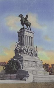 Monumento a Maximo Gomez, Maximo Gomez Monument (kolorowe zdjęcie) autorstwa American Photographer