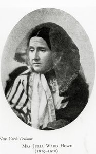 Pani Julia Ward Howe, c.1860s autorstwa American Photographer