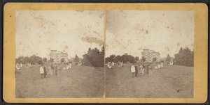 North Front and Lawn, Oneida Community, New York State, c.1870 autorstwa American Photographer