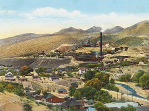 Kopalnia i huta Old Dominion, Globe, Arizona (zdjęcie kolorowe) autorstwa American Photographer