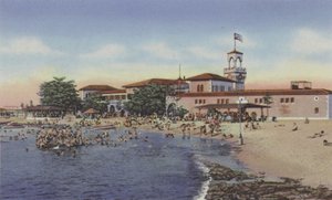 Marianao Beach, Marianao Bathing Beach (kolorowe zdjęcie) autorstwa American Photographer