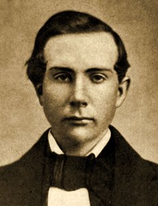Portret Johna D. Rockefellera w wieku 18 lat, 1857